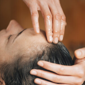 Head massage+shampoo