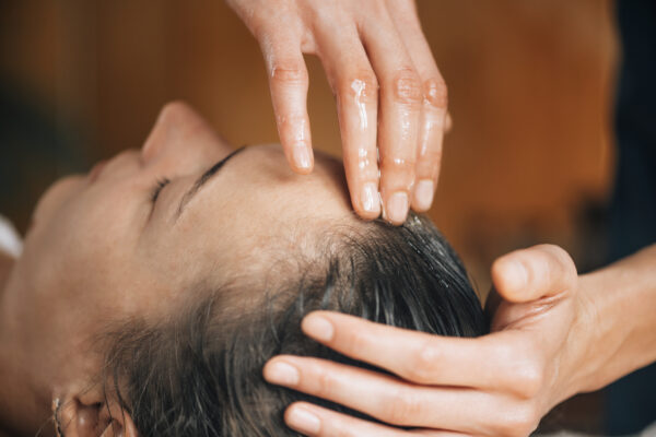 Head massage+shampoo